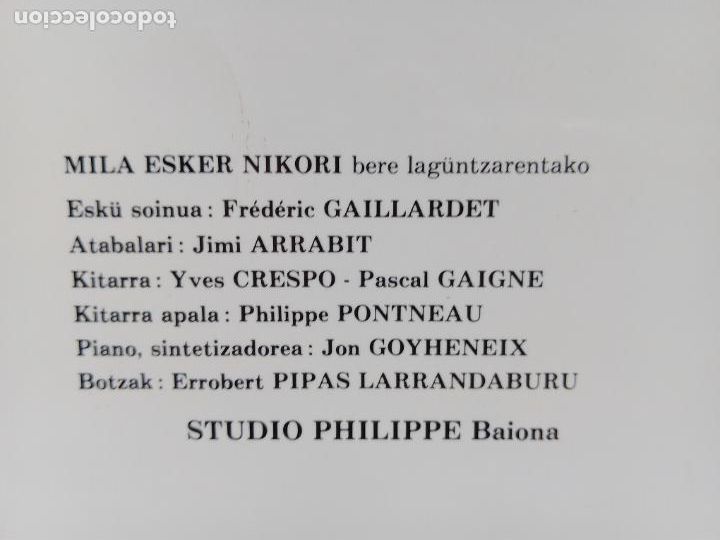 Discos de vinilo: Errobert Pipas Larrandaburu - aizeari beha - Foto 3