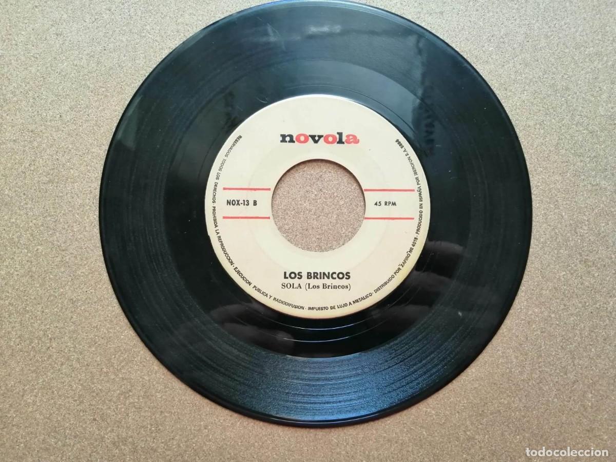 Discos de vinilo: DISCO SINGLE. LOS BRINCOS (BORRACHO - SOLA) - Foto 1