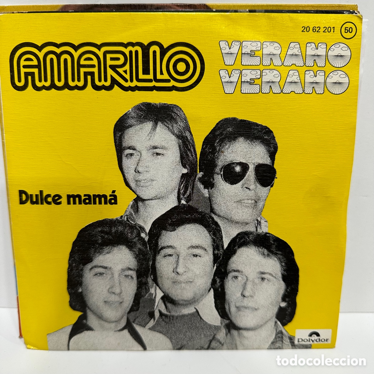 Discos de vinilo: Amarillo - Verano Verano/Dulce Mama (7&rdquo;, Single) - Foto 1