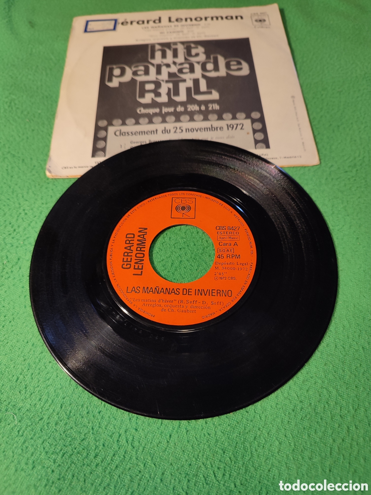 Discos de vinilo: Gerard Lenorman - Las ma&ntilde;anas de invierno - Foto 2