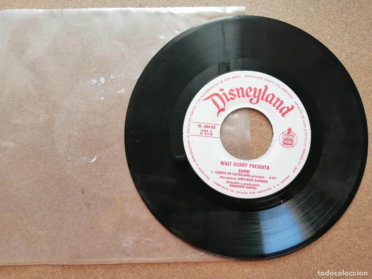 Discos de vinilo: DISCO SINGLE. WALT DISNEY PRESENTA... BAMBI - Foto 1