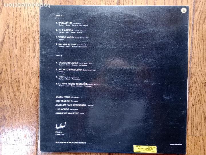 Discos de vinilo: Baden Powell - lame de Baden Powell - Foto 4