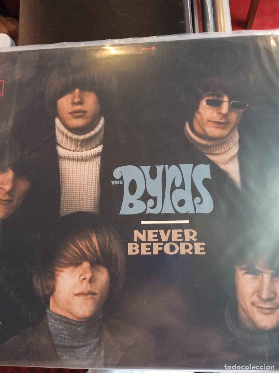 Discos de vinilo: THE BYRDS- NEVER BEFORE- LP - Foto 1