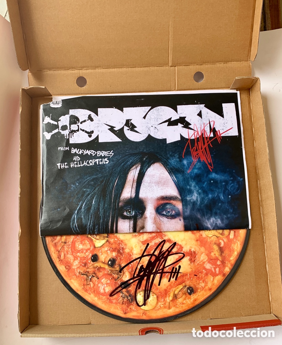 Discos de vinilo: Dregen (Andreas Tyrone Svensson)-Firmado - Foto 3
