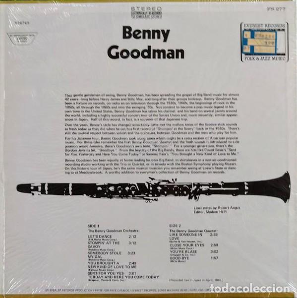 Discos de vinilo: Benny Goodman &lrm;&ndash; Benny Goodman - Foto 2