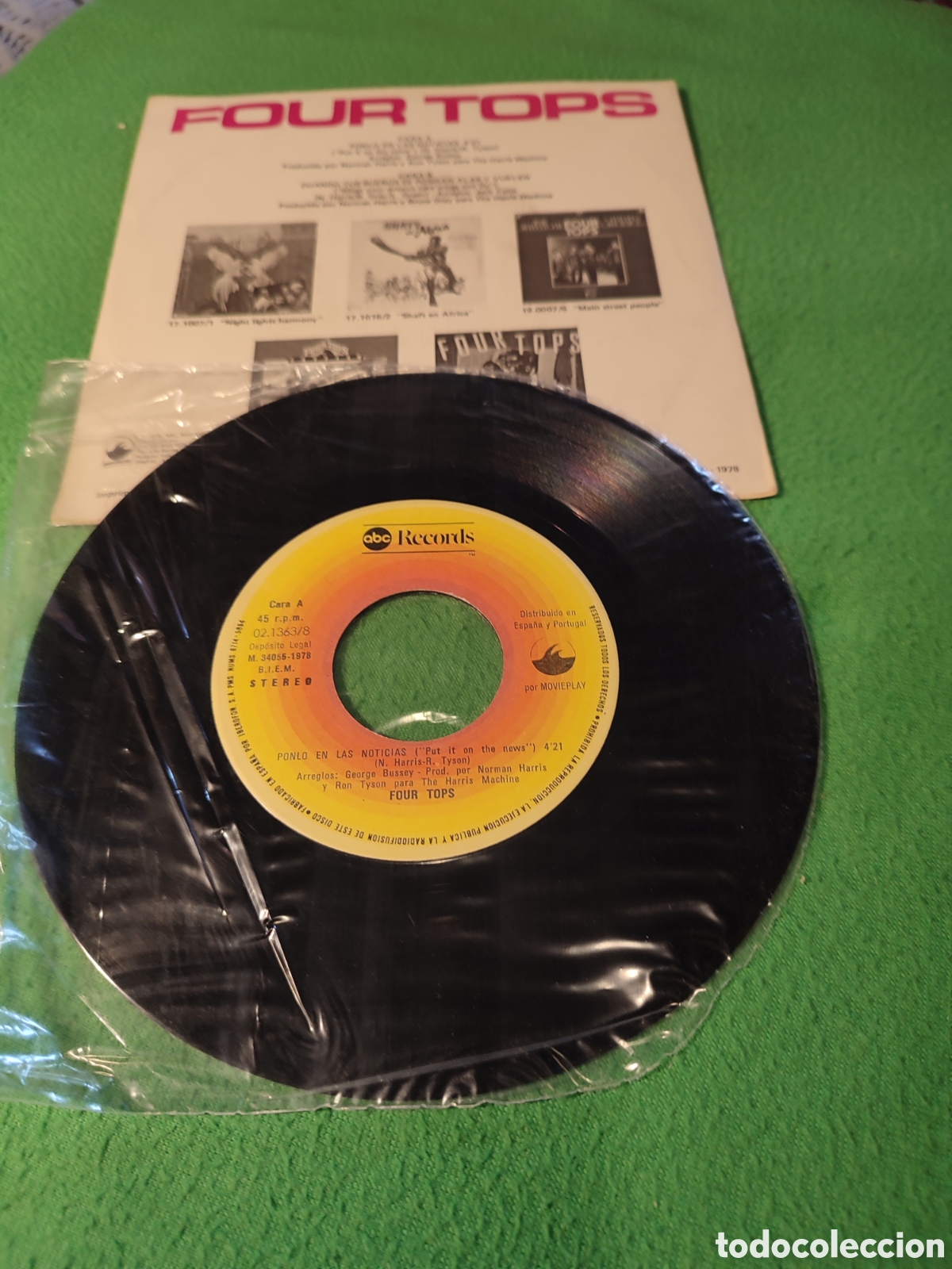 Discos de vinilo: Four Tops - Ponlo en las noticias - Foto 2