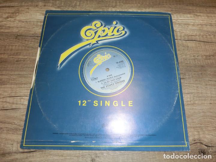 Discos de vinilo: The Staple Singers - Slippery People - Foto 3
