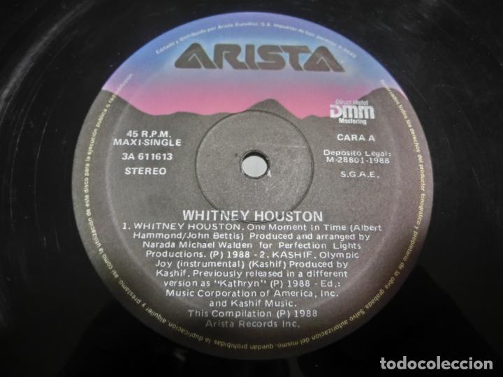 Discos de vinilo: WHITNEY HOUSTON - ONE MOMENT IN TIME - Foto 3
