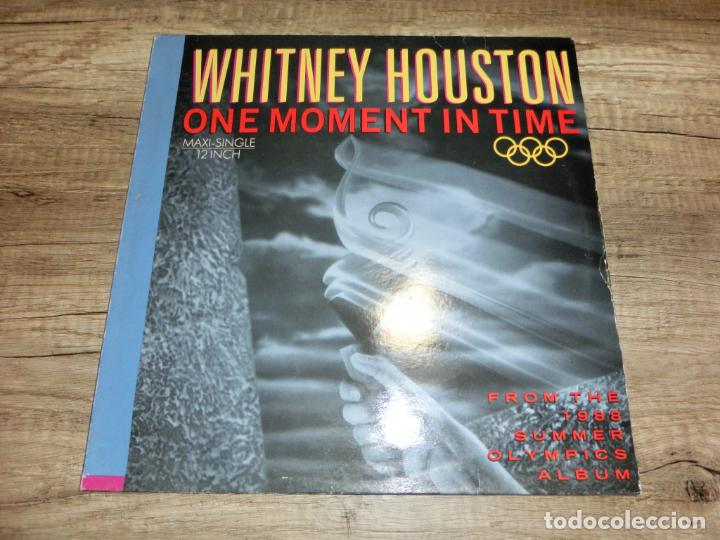 Discos de vinilo: WHITNEY HOUSTON - ONE MOMENT IN TIME - Foto 1