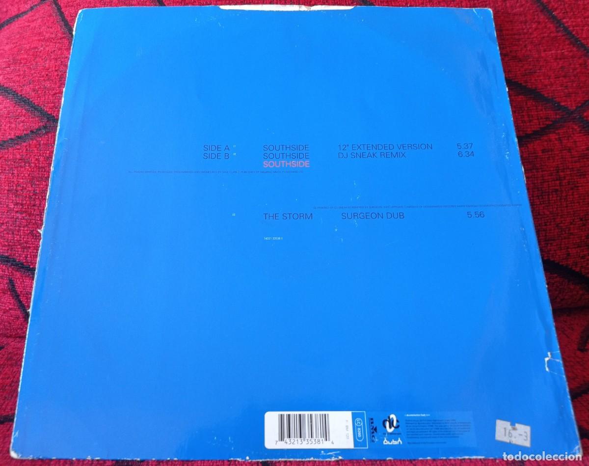Discos de vinilo: DAVE CLARKE ** Southside ** MAXI SINGLE VINILO ORIGINAL 1996 UK - Foto 2