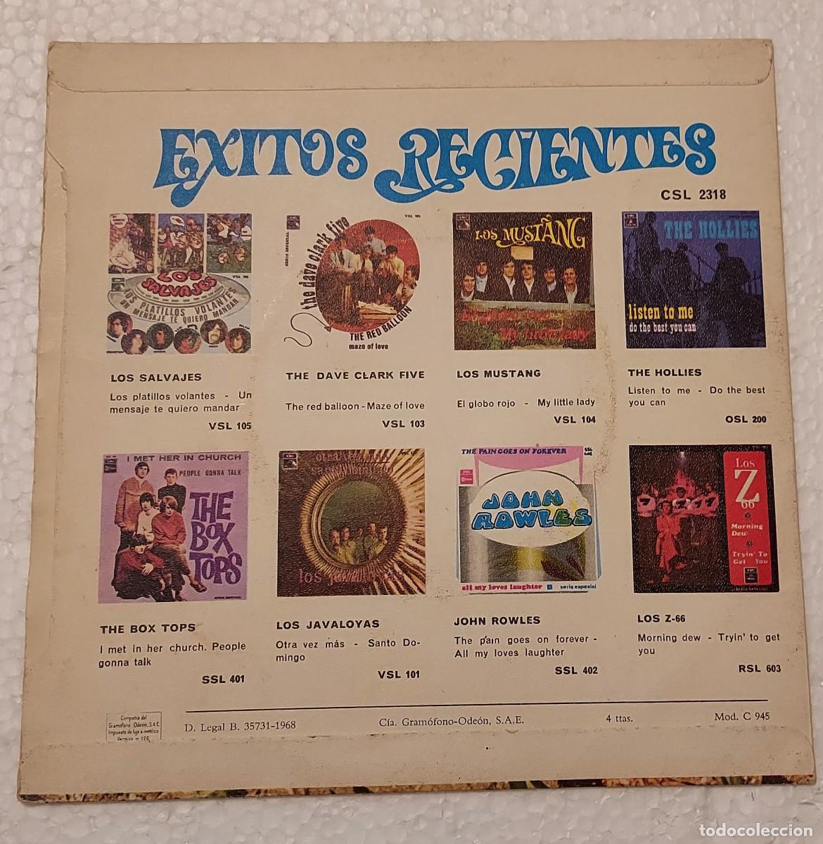 Discos de vinilo: MATT MONRO - ALGUIEN CANT&Oacute; - SINGLE 1968 - Foto 2