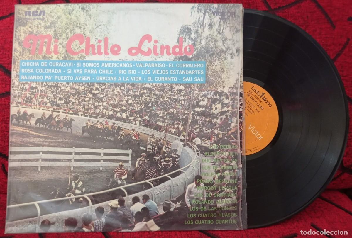 Discos de vinilo: MI CHILE LINDO 1969 VINILO LP LOS DE RAMON Pedro Messone MARGOT LOYOLA Alberto Rey