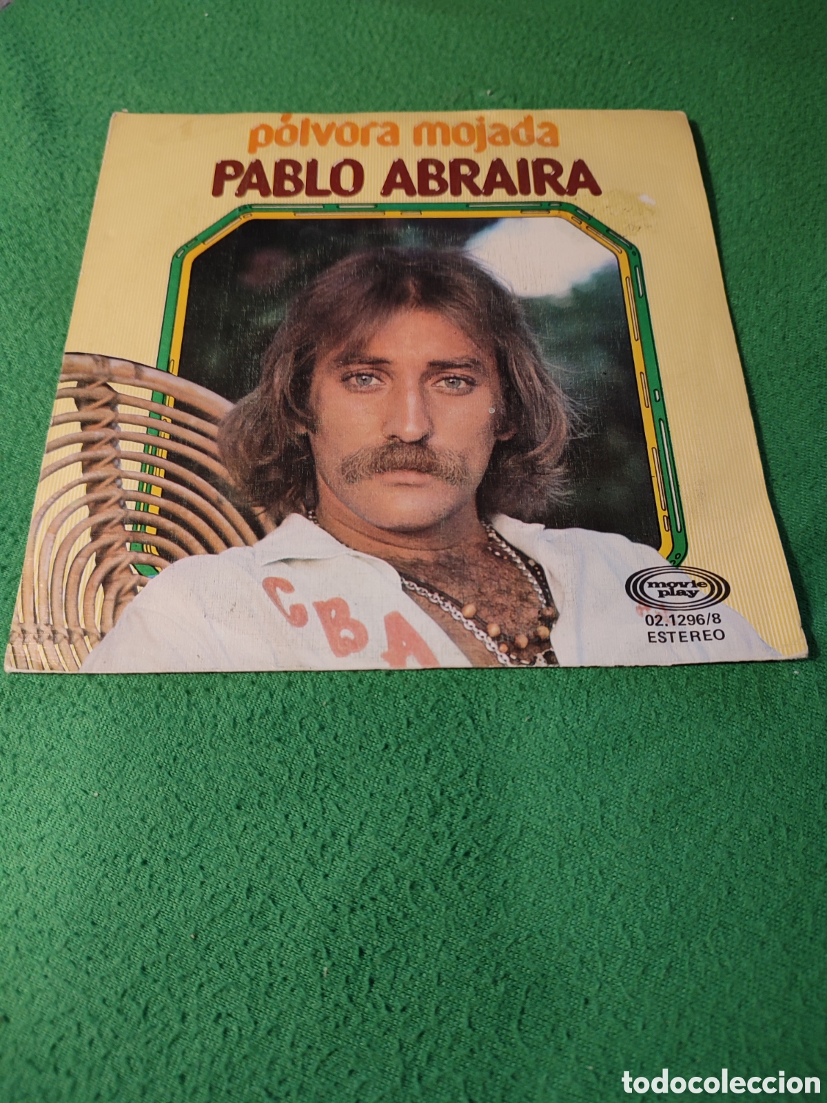 Discos de vinilo: Pablo Abrir&aacute; - P&oacute;lvora mojada - Foto 1