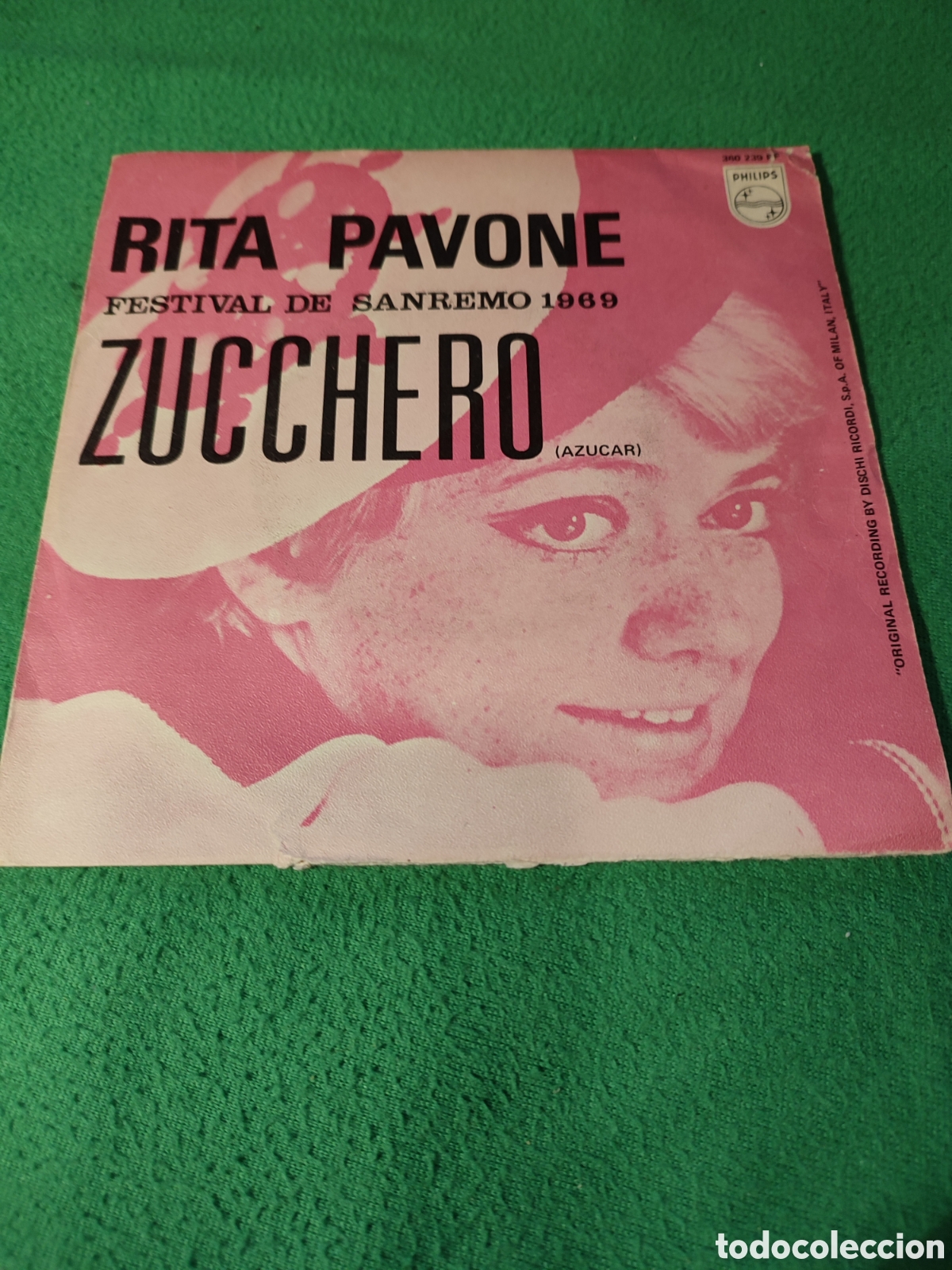 Discos de vinilo: Rita Pavone - Zucchero Vinilo Single - Foto 1