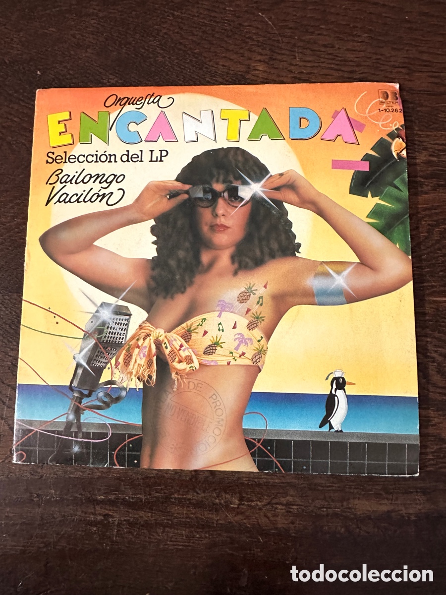 Discos de vinilo: ORQUESTA ENCANTADA - BAILONGO VACIL&Oacute;N 1982 - Foto 1