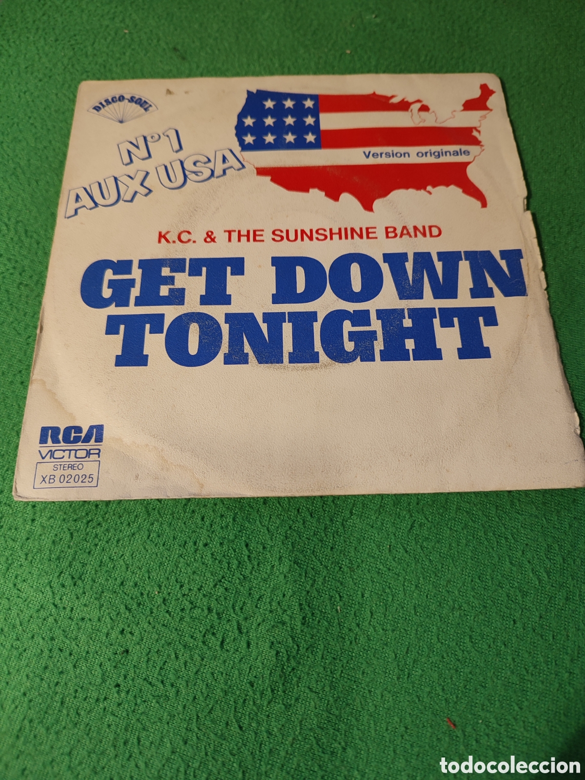 Discos de vinilo: K.C.& The Sunshine Band - Get down tonight - Foto 1