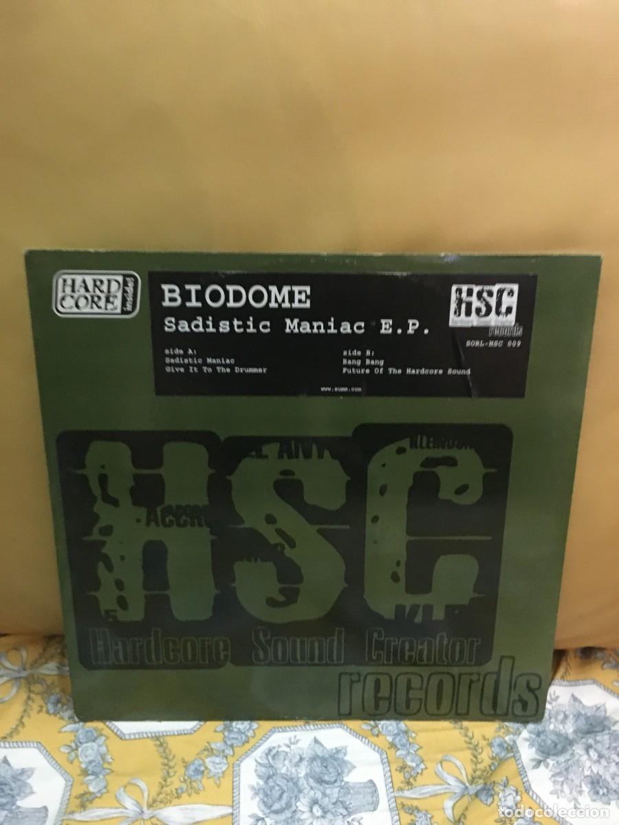 Discos de vinilo: Biodome &lrm;&ndash; Sadistic Maniac E.P. - Foto 1