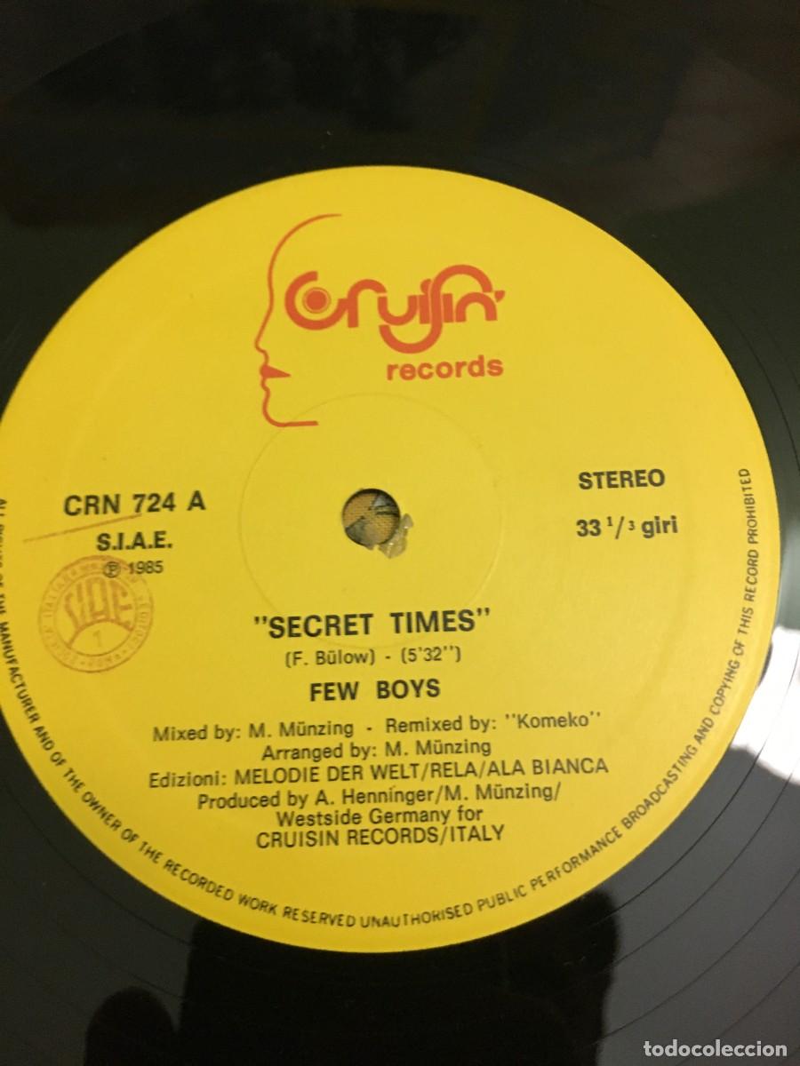 Discos de vinilo: Few Boys &lrm;&ndash; Secret Times - Foto 4