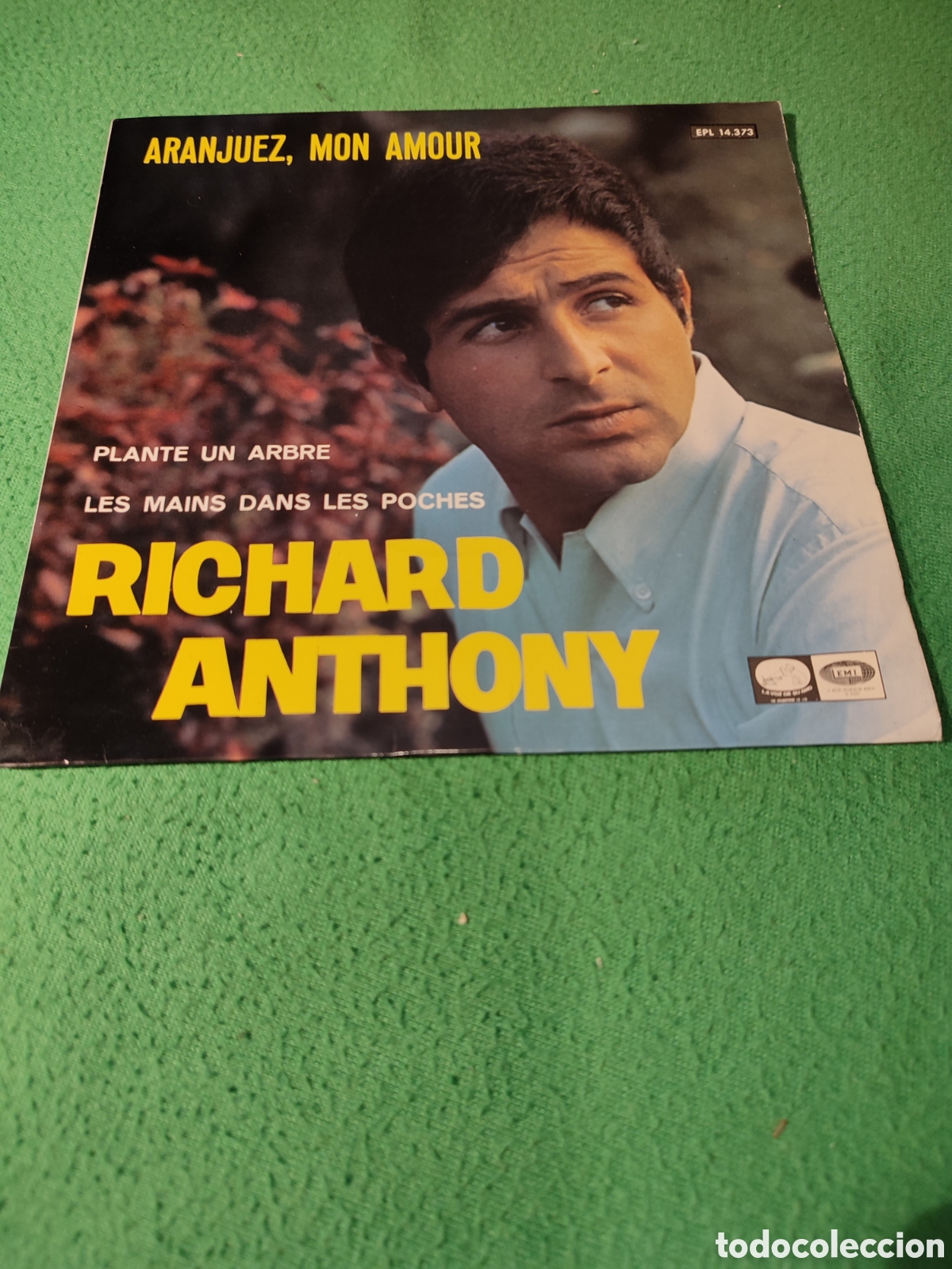 Discos de vinilo: Richard Anthony - Aranjuez Mon amour + 2 - Foto 1