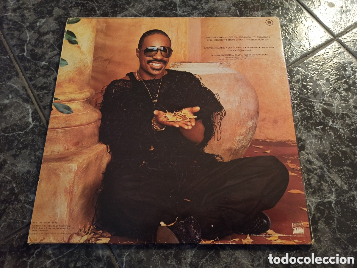 Discos de vinilo: Stevie Wonder - In Square Circle (LP) - Foto 2