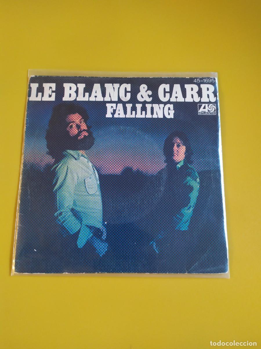 Vinyl records: Le Blanc & Carr - Falling / I believe that we 1978