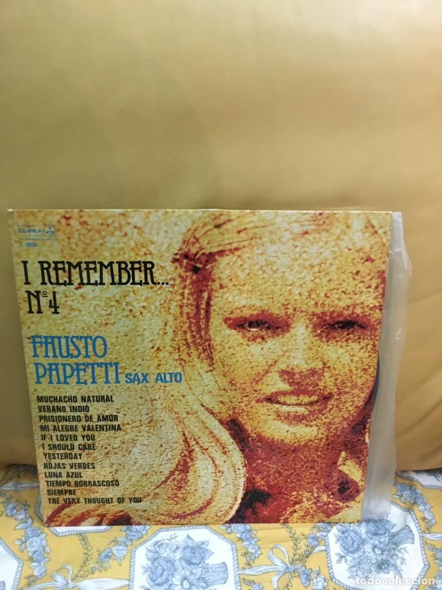 Discos de vinilo: Fausto Papetti &lrm;&ndash; I Remember N&deg; 4 - Foto 1