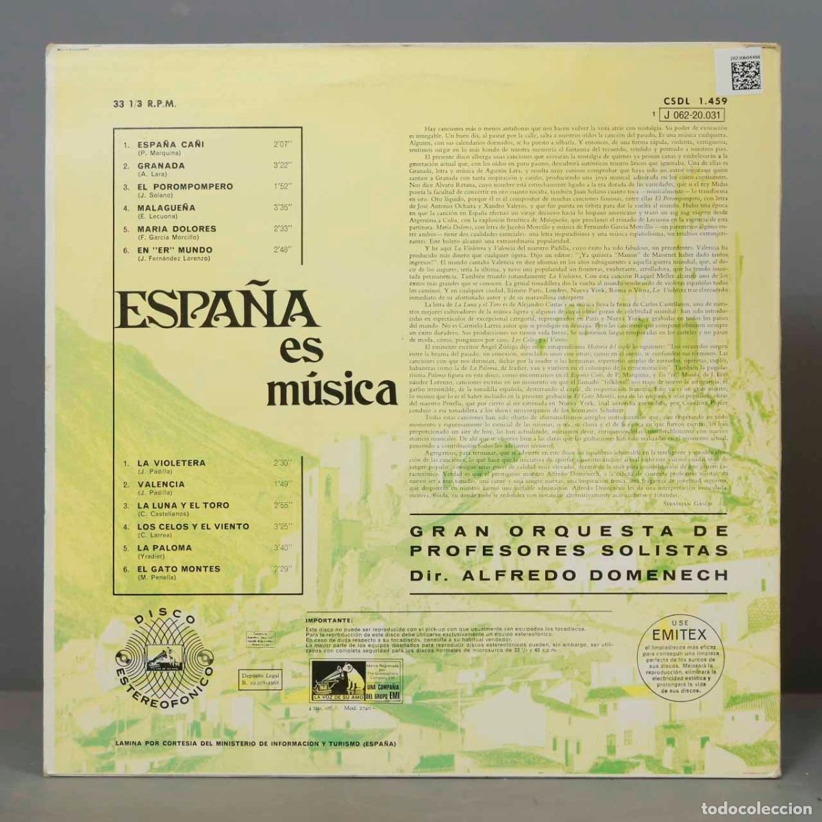 Discos de vinilo: LP. Espa&ntilde;a Es M&uacute;sica - Foto 2
