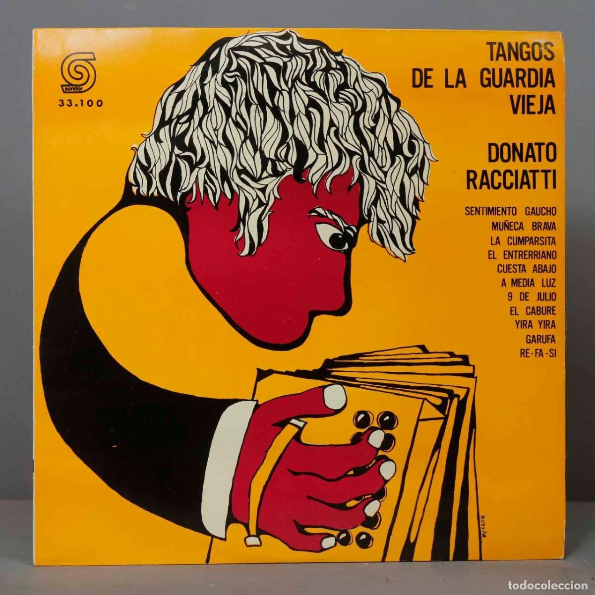 Vinyl records: LP. Donato Racciatti &lrm;&ndash; Tangos De La Guardia Vieja Volumen 2