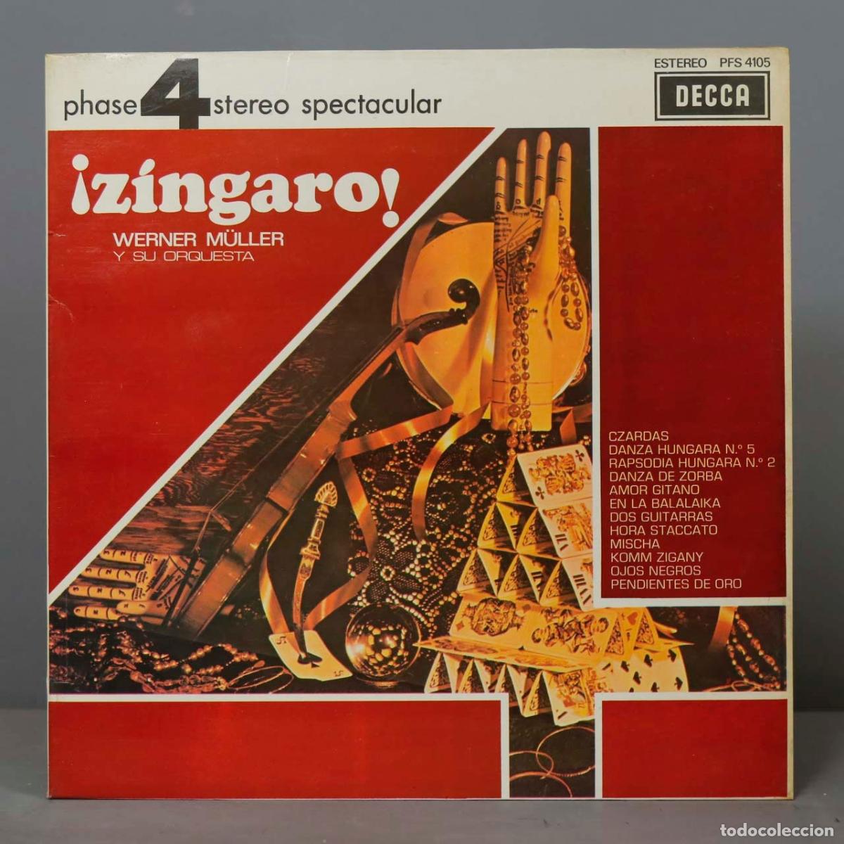 Discos de vinilo: LP. Werner M&uuml;ller Y Su Orquesta &ndash; &iexcl;Z&iacute;ngaro! - Foto 1