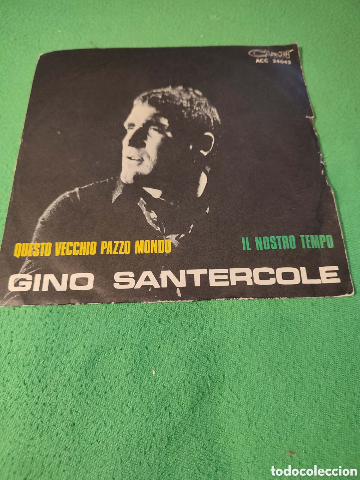 Discos de vinilo: Gino Santercole - Question vecchio pazzo Mondo - Foto 1