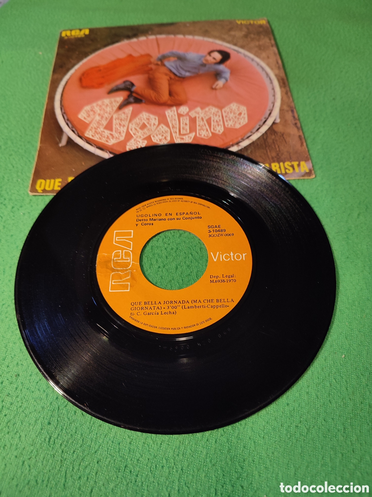 Discos de vinilo: Ugolino - Que bella jornada - Foto 2