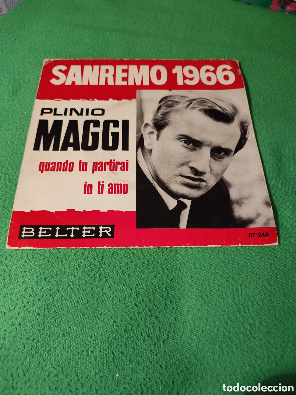 Dischi in vinile: Plinio Maggi - Quando tu partirai