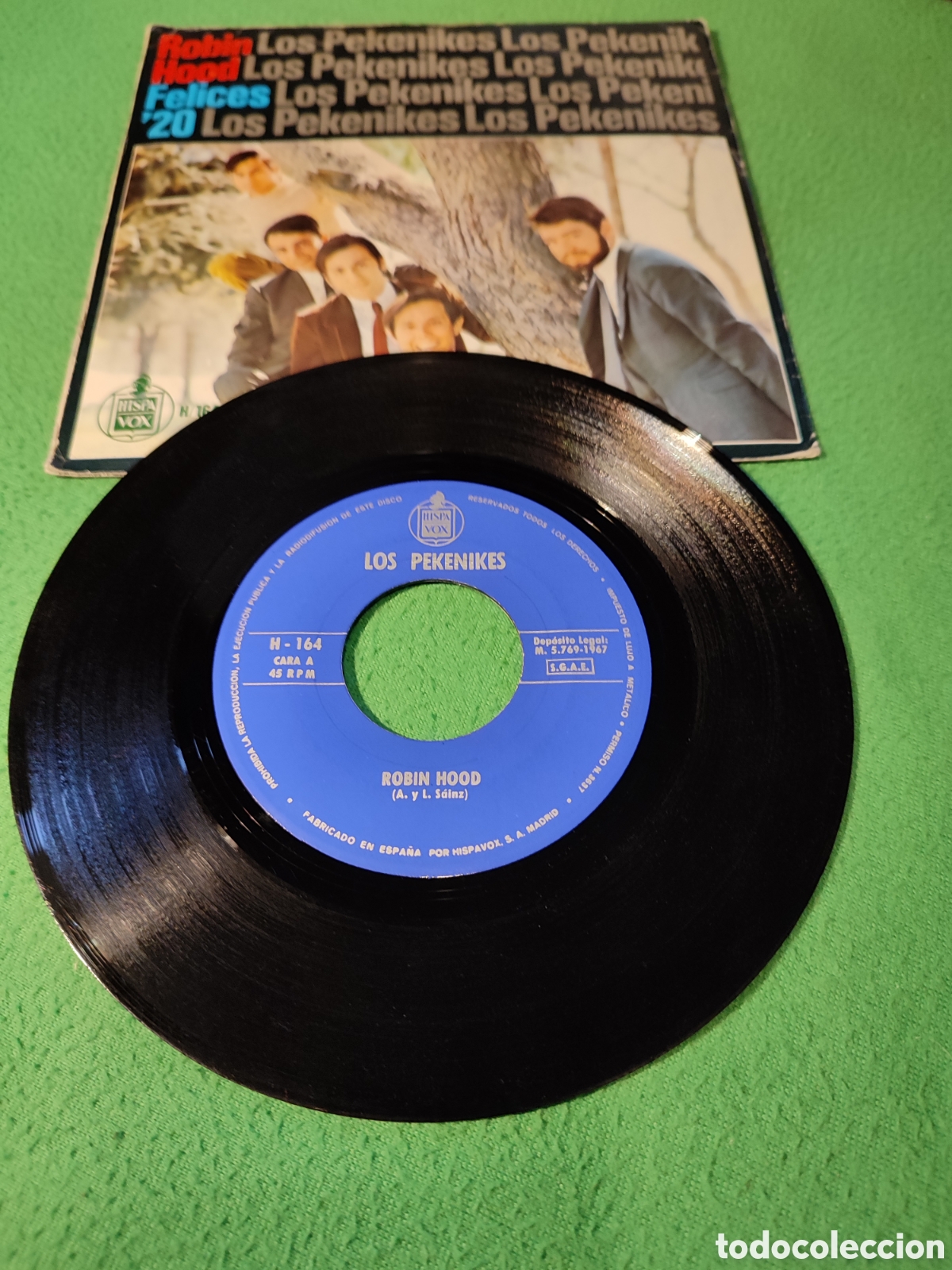 Discos de vinilo: Los Pekenikes - Robin Hood - Foto 2