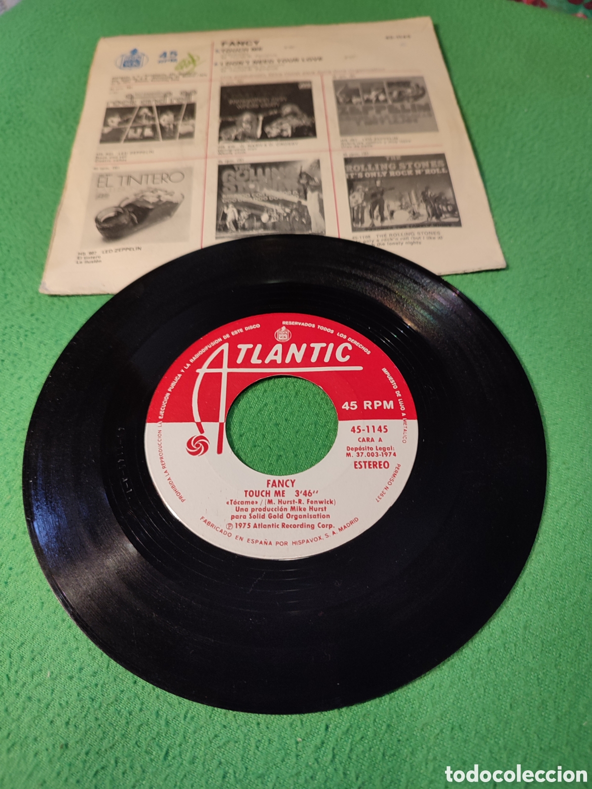 Discos de vinilo: Fancy - Touch me - Foto 2