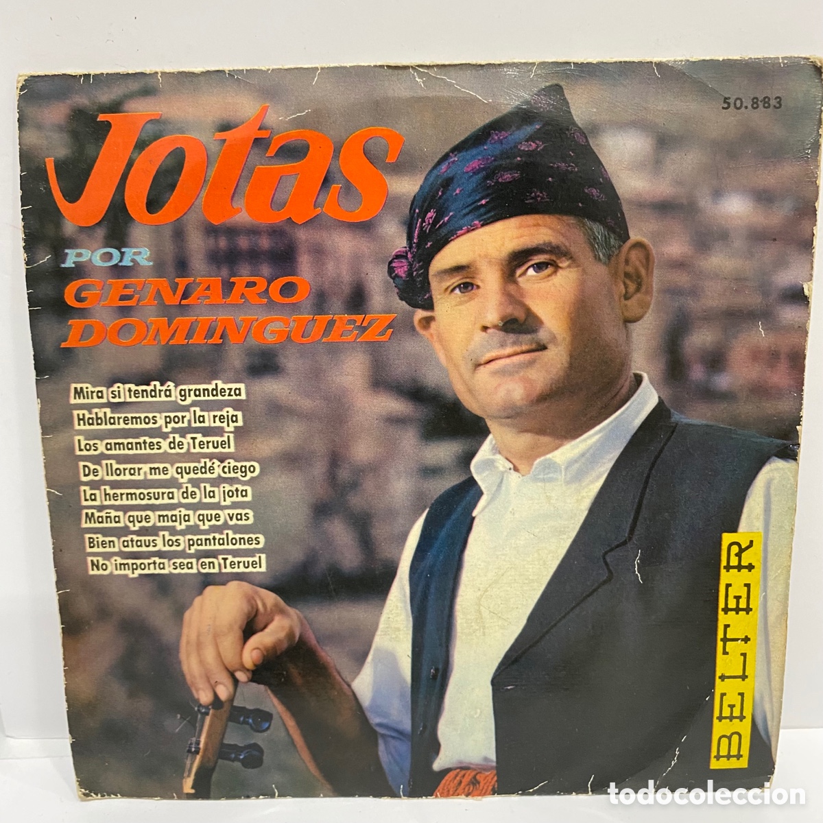 Discos de vinilo: Genaro Dom&iacute;nguez - Jotas (7&rdquo;) - Foto 1
