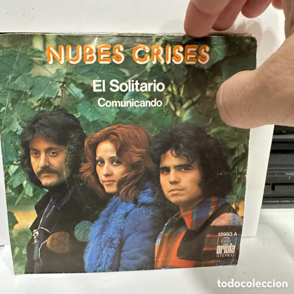 Discos de vinilo: Nubes Grises - El Solitario (7&rdquo;, Single) - Foto 1