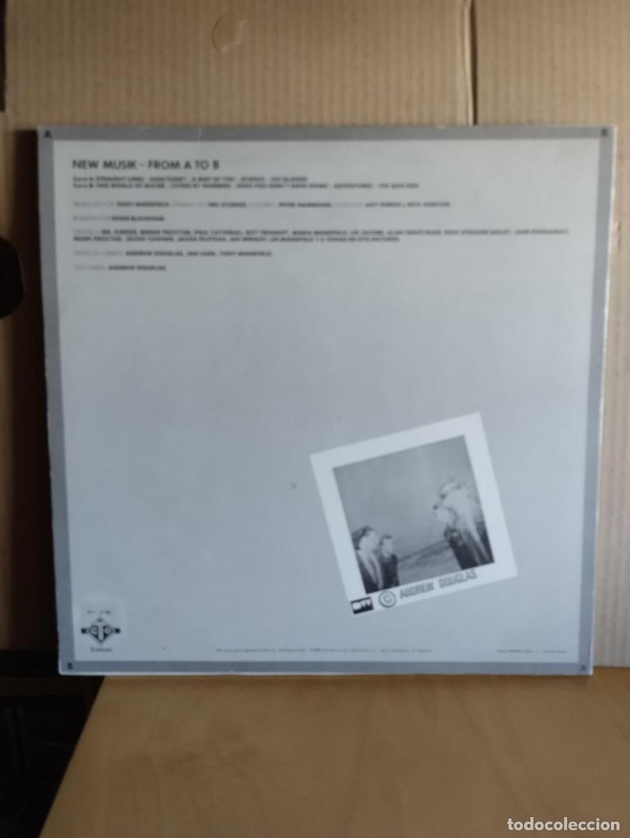 Discos de vinilo: NEW MUSIK ---- FROM A TO B - Foto 2