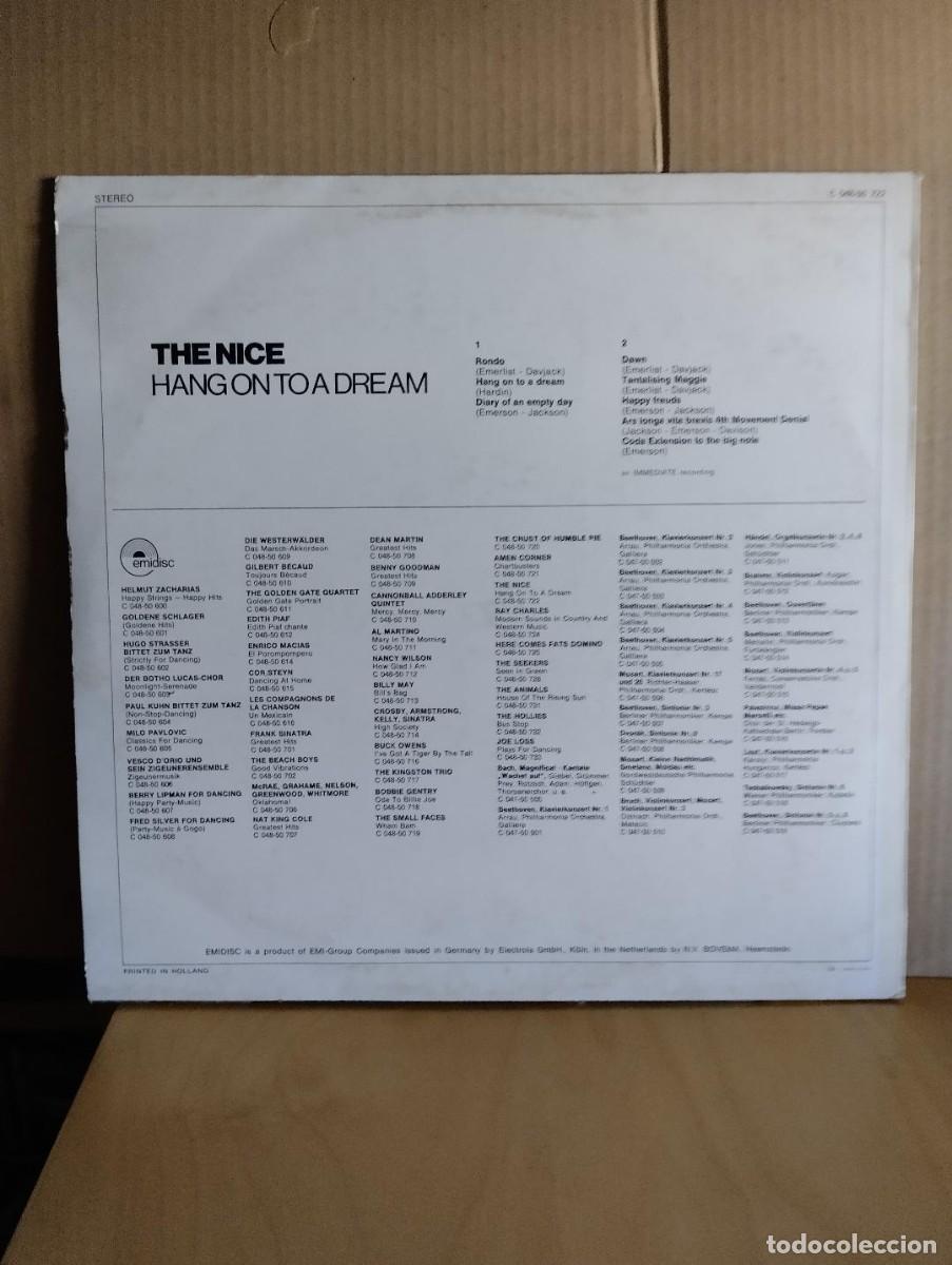 Discos de vinilo: THE NICE ---- HANG ON TO A DREAM - Foto 2