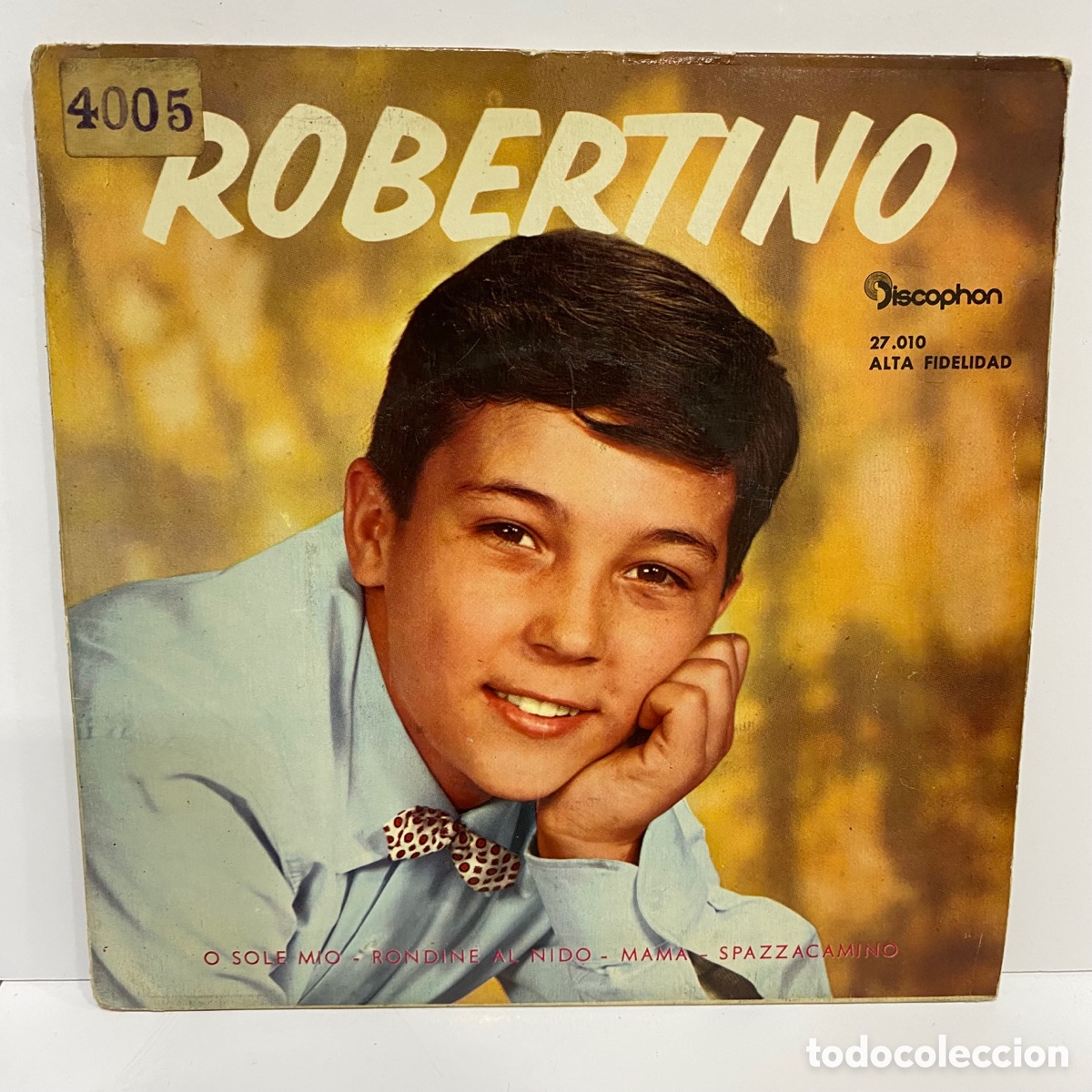 Discos de vinilo: Robertino - O Sole Mio (7&rdquo;, EP) - Foto 1