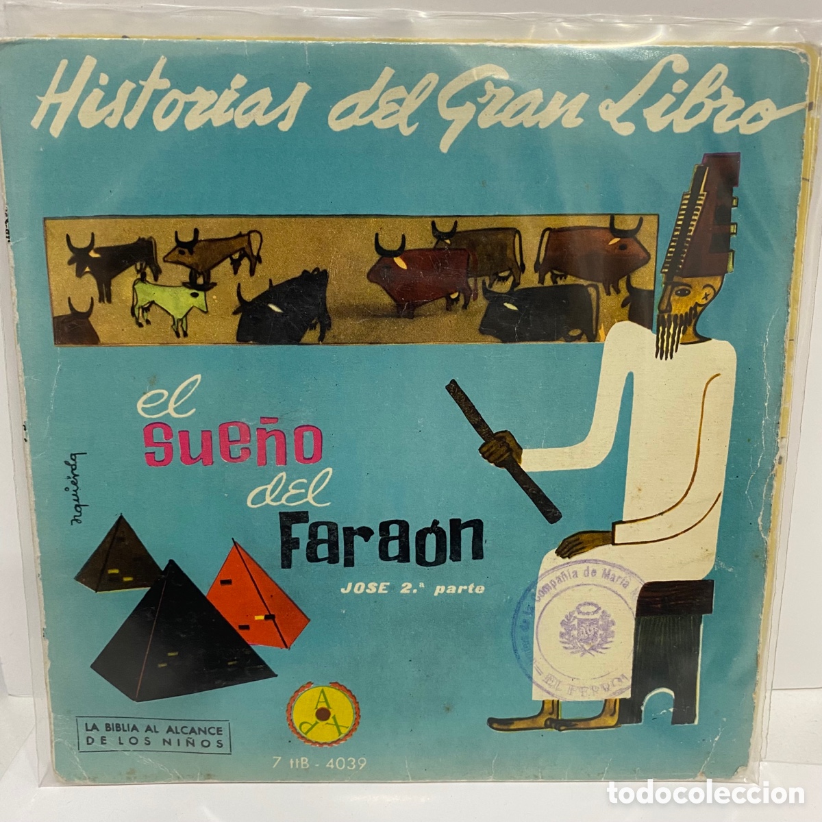 Discos de vinilo: El Sue&ntilde;o Del Fara&oacute;n (7&rdquo;, EP) - Foto 1