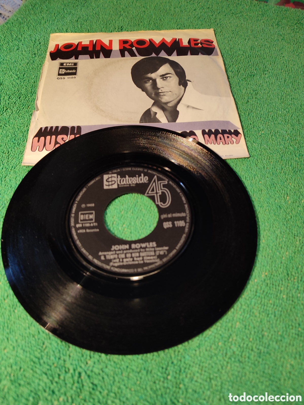 Discos de vinilo: John Rowles - Il tempo che ho non bastera - Foto 2