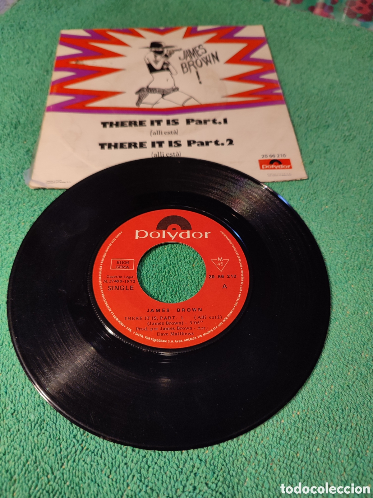 Discos de vinilo: James Brown - There It is part1-2 - Foto 2