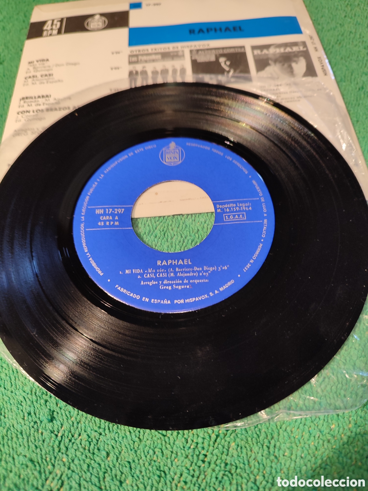 Discos de vinilo: Raphael - Ma vie+ 3 - Foto 3