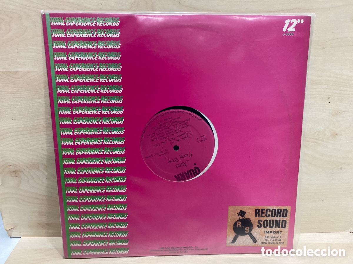 Discos de vinilo: Nina - Crazy Love (12&rdquo;) 1987/US - Foto 1