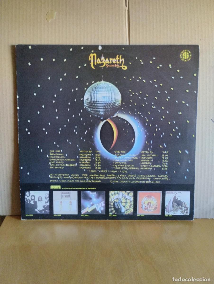 Discos de vinilo: NAZARETH ----- GREATEST HITS - Foto 2
