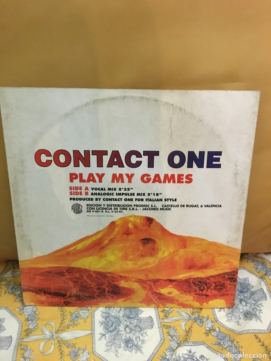 Discos de vinilo: Contact One &lrm;&ndash; Play My Games - Foto 2