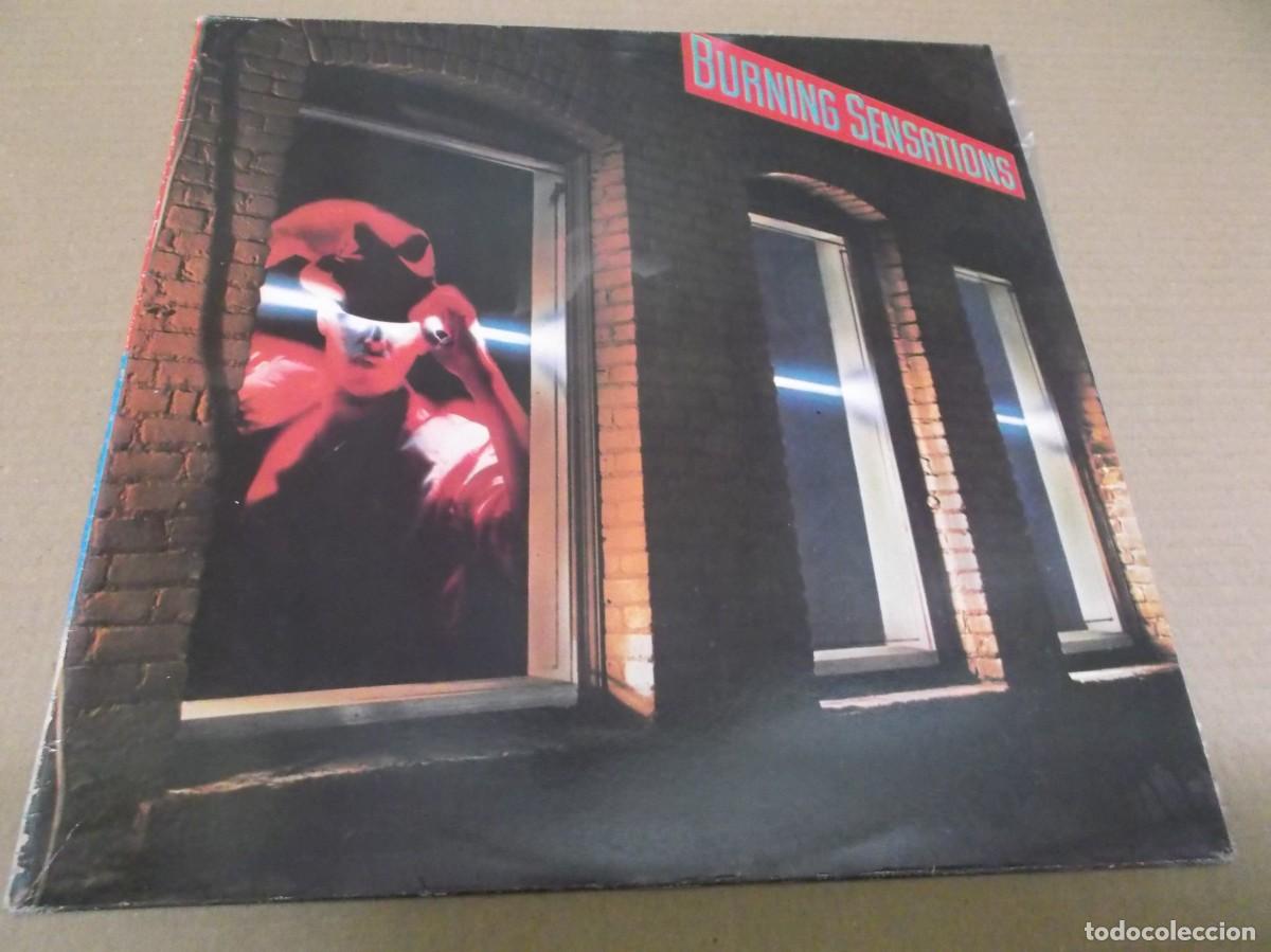 Discos de vinilo: BURNING SENSATIONS (LP) BURNING SENSATION A&Ntilde;O 1983 &ndash; EDICION PROMOCIONAL