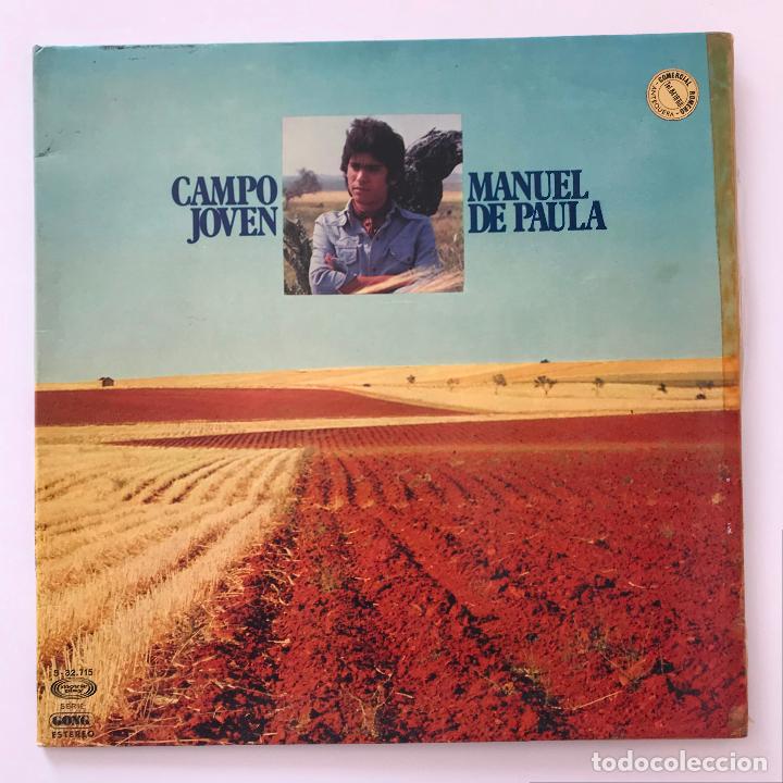 Discos de vinilo: Manuel de Paula. Campo joven. - Foto 1