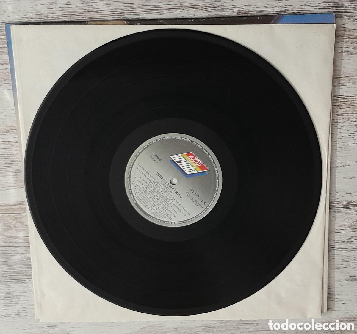 Discos de vinilo: MIREILLE MATHIEU - EMBRUJO - BMG ARIOLA 1989 - Foto 2