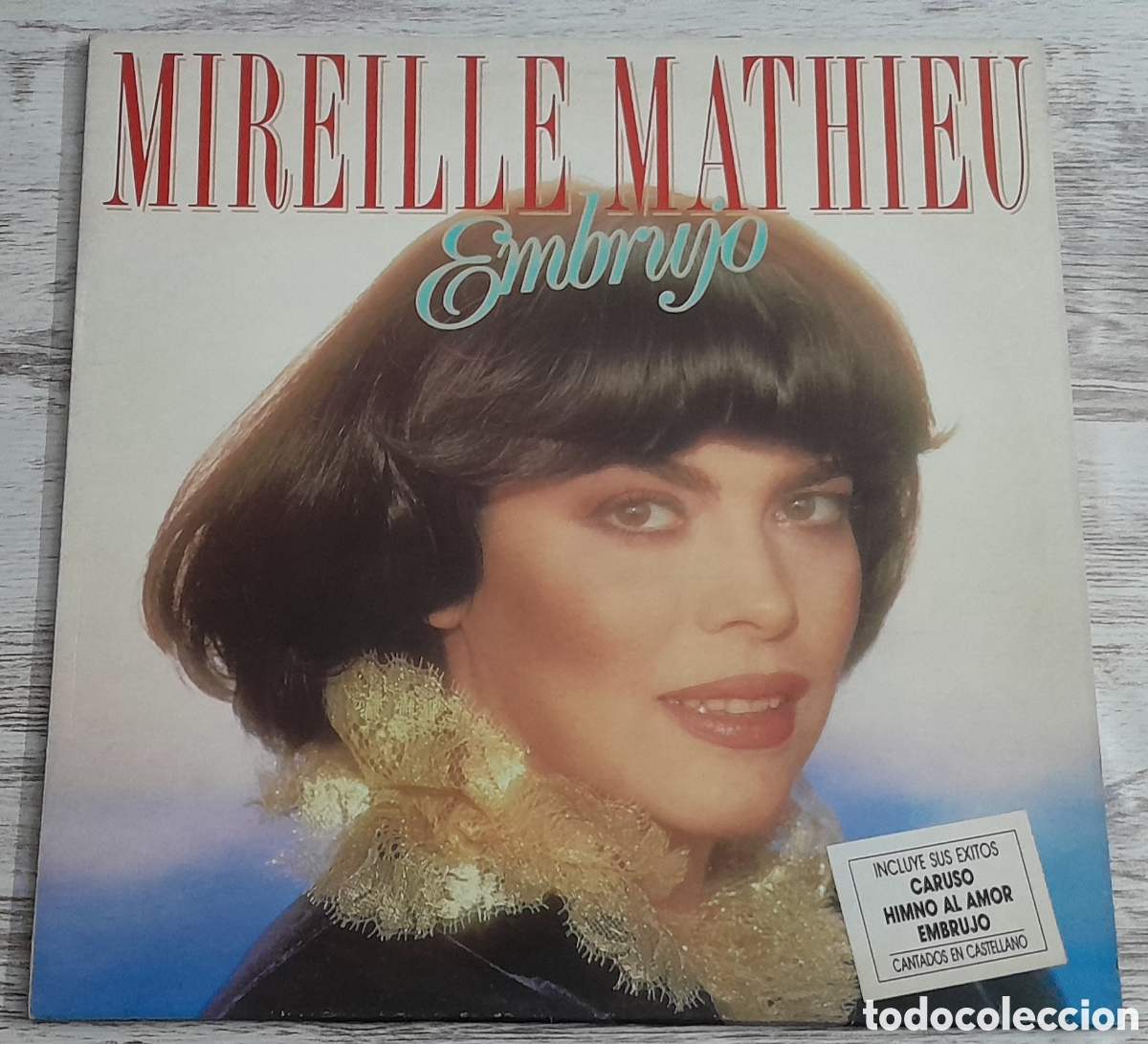 Discos de vinilo: MIREILLE MATHIEU - EMBRUJO - BMG ARIOLA 1989 - Foto 1